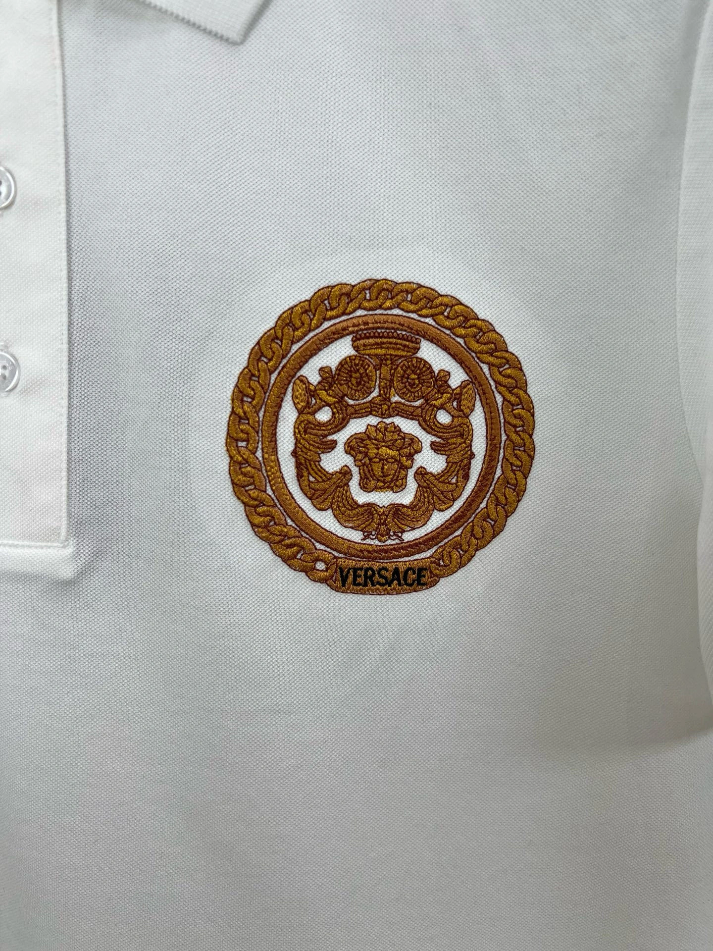 wg.luxury- V5rs135 embroidery Polo 2Colour item:E-F054B1653-2